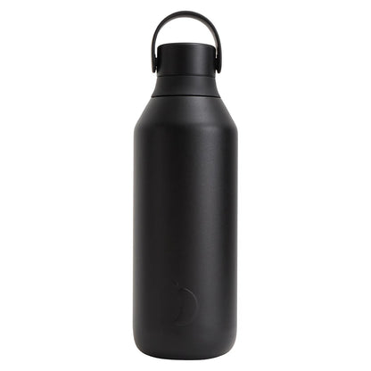 Chilly's Bottles Butelka termiczna Series 3 500 ml – zdjęcie główne wariant kolor czarny – Onyx