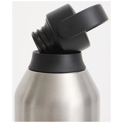 Chilly's Bottles Butelka termiczna Series 3 500 ml metaliczna – kolor stalowy – Steel – widok numer 4