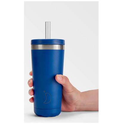 Chilly's Bottles Termiczny kubek do kawy Original 500 ml ze słomką - zdjęcie 7
