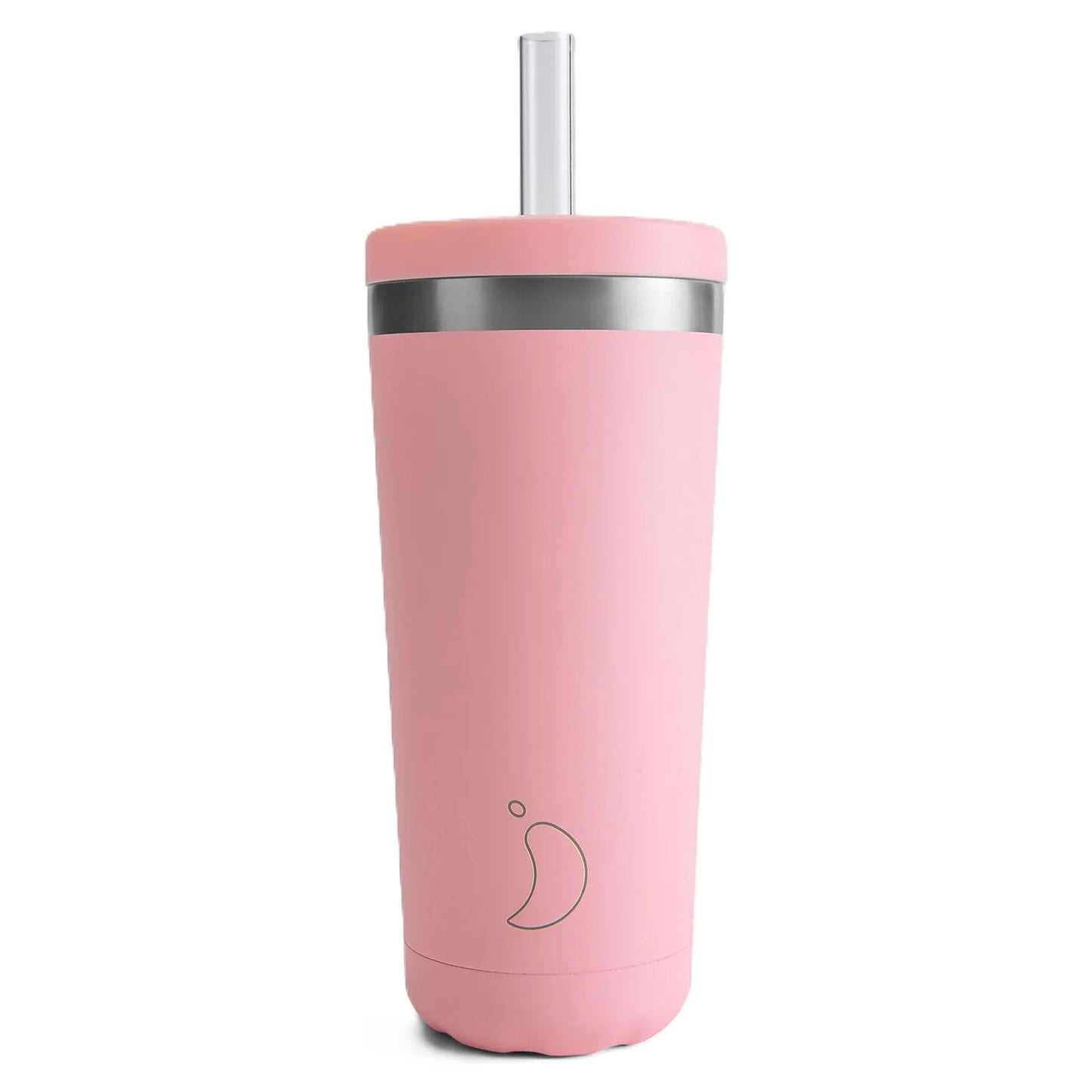 Chilly's Bottles Termiczny kubek do kawy Original 500 ml ze słomką - wariant kolor różowy