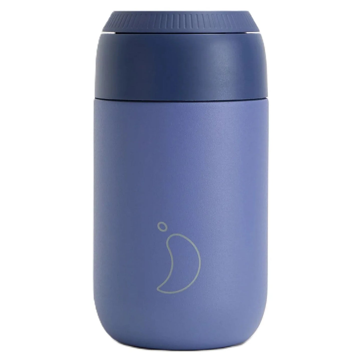 Chilly's Bottles Termiczny kubek do kawy Series 2 340 ml matowy - wariant kolor niebieski