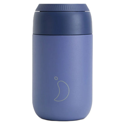 Chilly's Bottles Termiczny kubek do kawy Series 2 340 ml matowy - wariant kolor niebieski