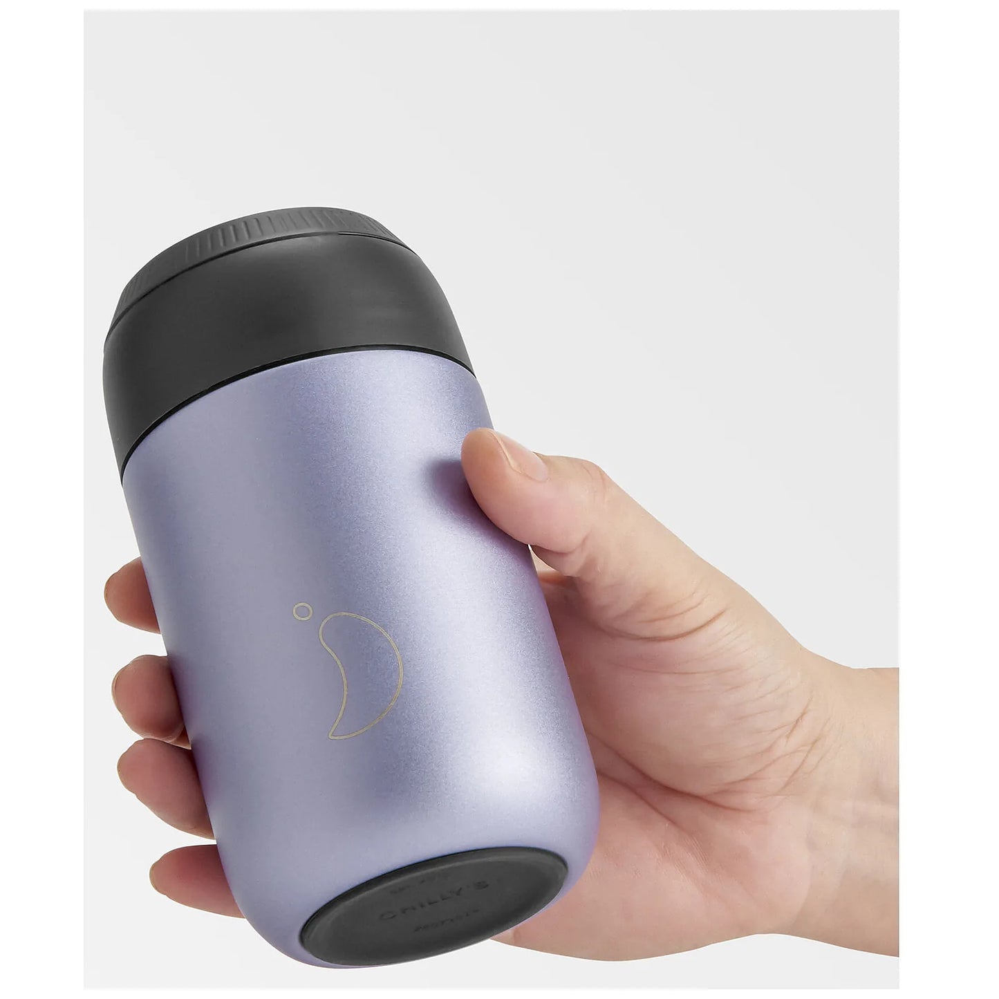 Chilly's Bottles Termiczny kubek do kawy Series 2 340 ml metaliczny - zdjęcie 20