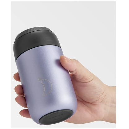 Chilly's Bottles Termiczny kubek do kawy Series 2 340 ml metaliczny - zdjęcie 20
