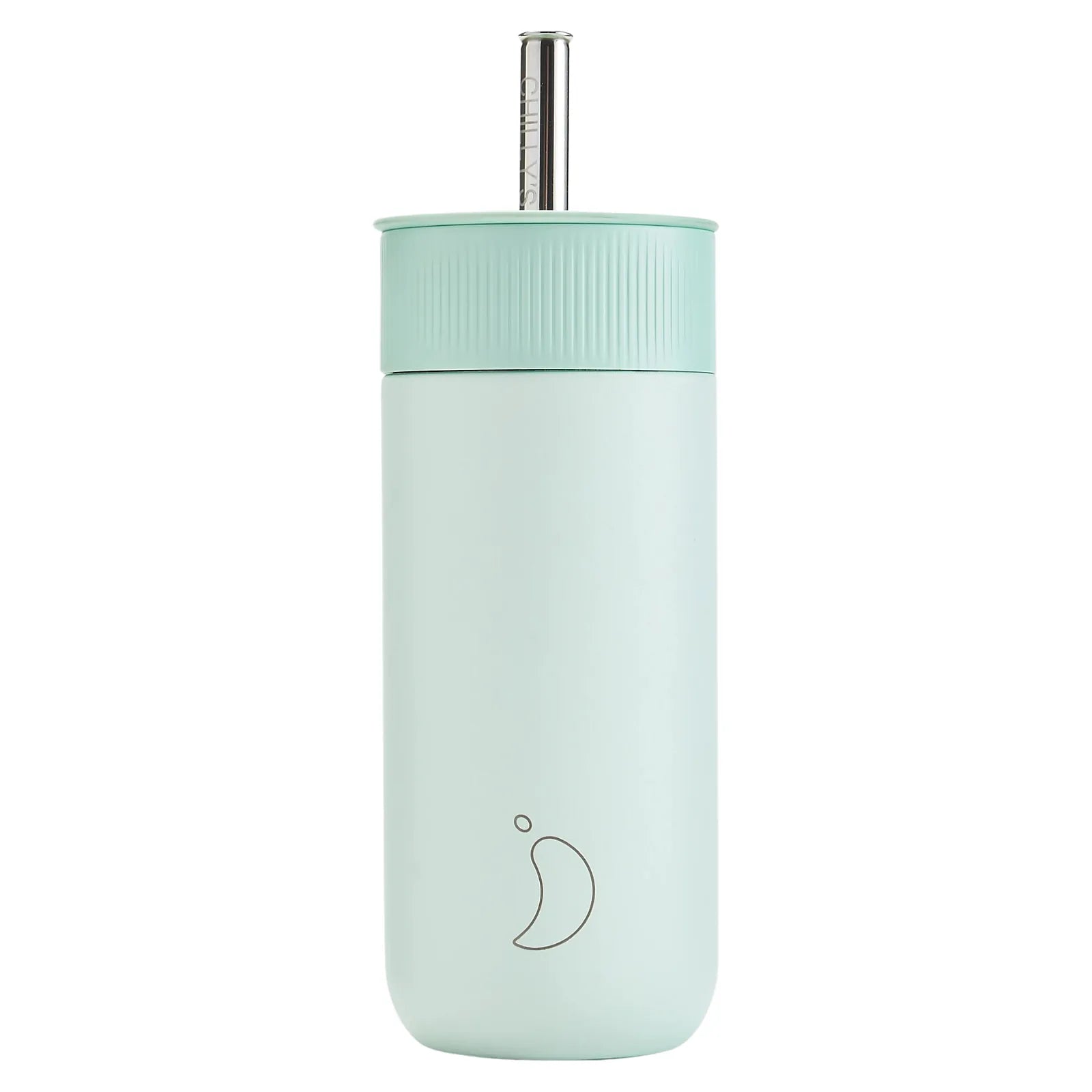 Chilly's Bottles Termiczny kubek do kawy Series 2 500 ml ze słomką - zdjęcie główne kolor miętowy