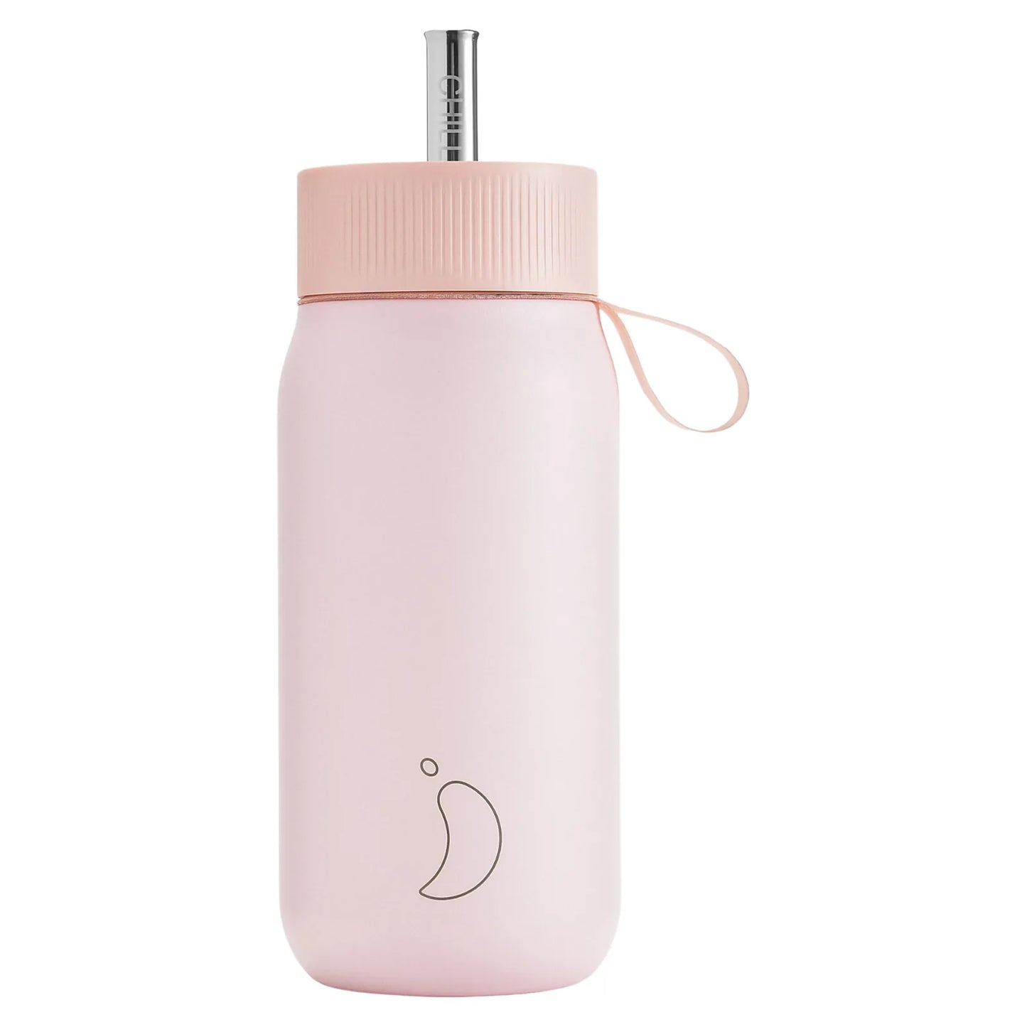 Chilly's Bottles Termiczny kubek do kawy Series 2 750 ml ze słomką - wariant kolor różowy