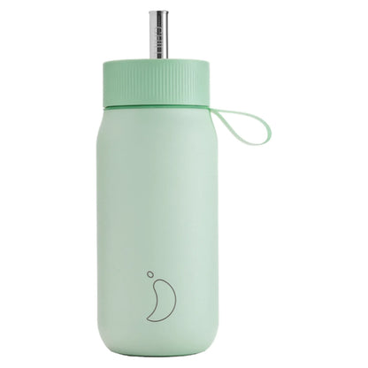 Chilly's Bottles Termiczny kubek do kawy Series 2 750 ml ze słomką - wariant kolor miętowy