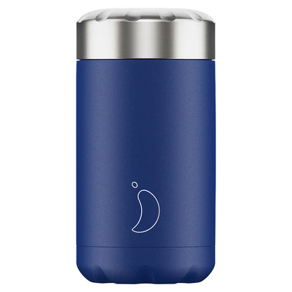 Chilly's Bottles Termos obiadowy Stainless 500 ml - wariant kolor niebieski