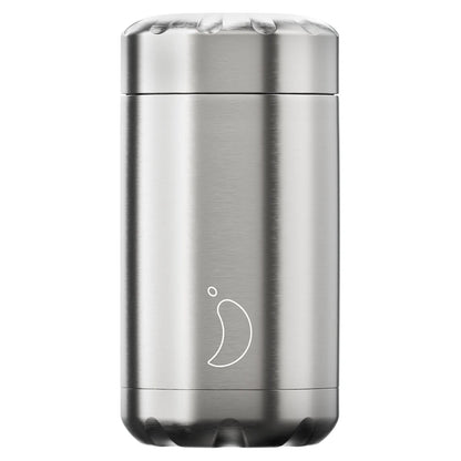 Chilly's Bottles Termos obiadowy Stainless 500 ml - zdjęcie główne kolor stalowy