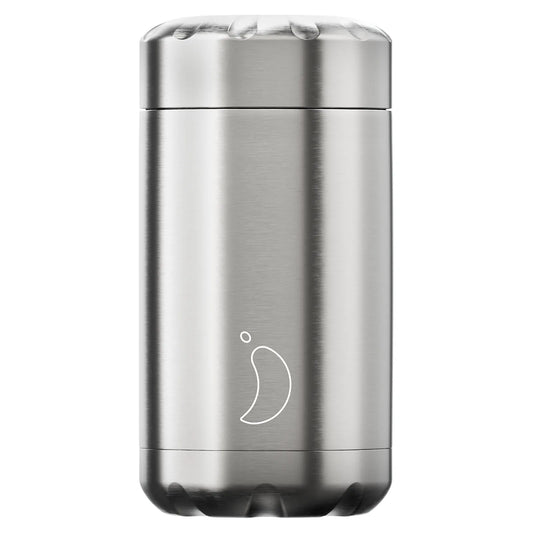 Chilly's Bottles Termos obiadowy Stainless 500 ml - zdjęcie główne kolor stalowy