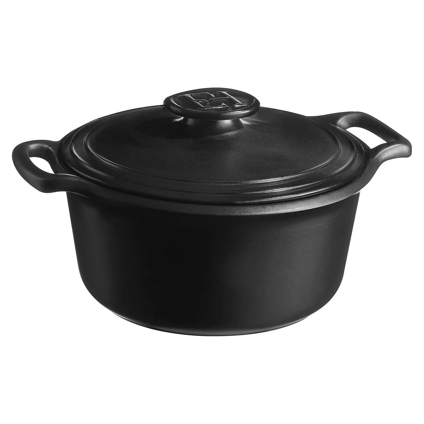 Emile Henry Garnek ceramiczny SUBLIME+ 3 litry - wariant kolor czarny