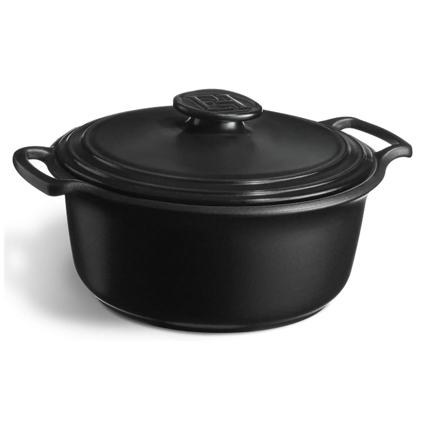 Emile Henry Garnek ceramiczny SUBLIME+ 5.5 litra - wariant kolor czarny