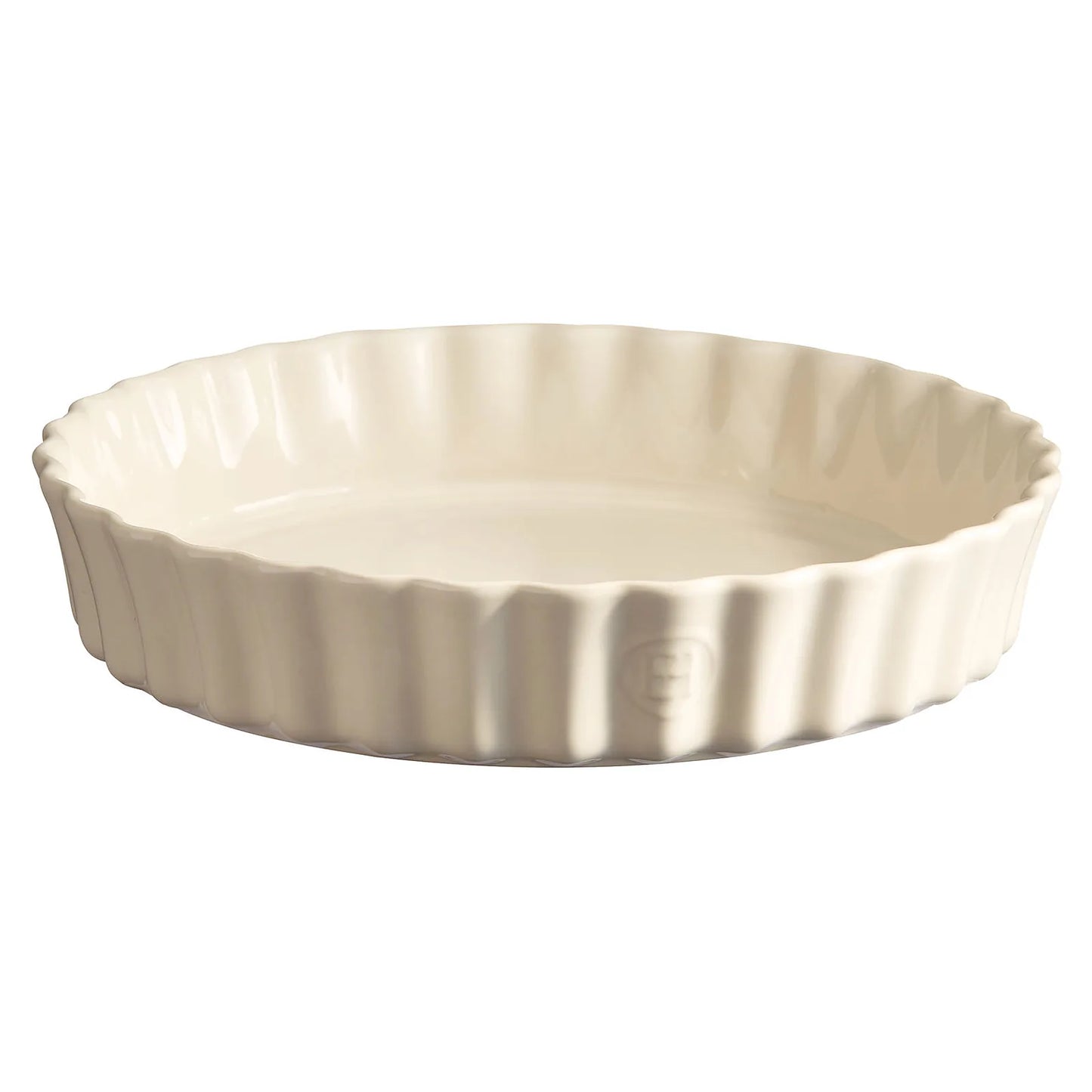Emile Henry Głębokie naczynie do tarty ⌀28 cm - wariant kolor beżowy