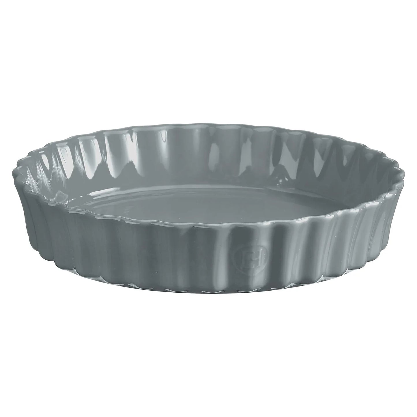 Emile Henry Głębokie naczynie do tarty ⌀28 cm - wariant kolor szary