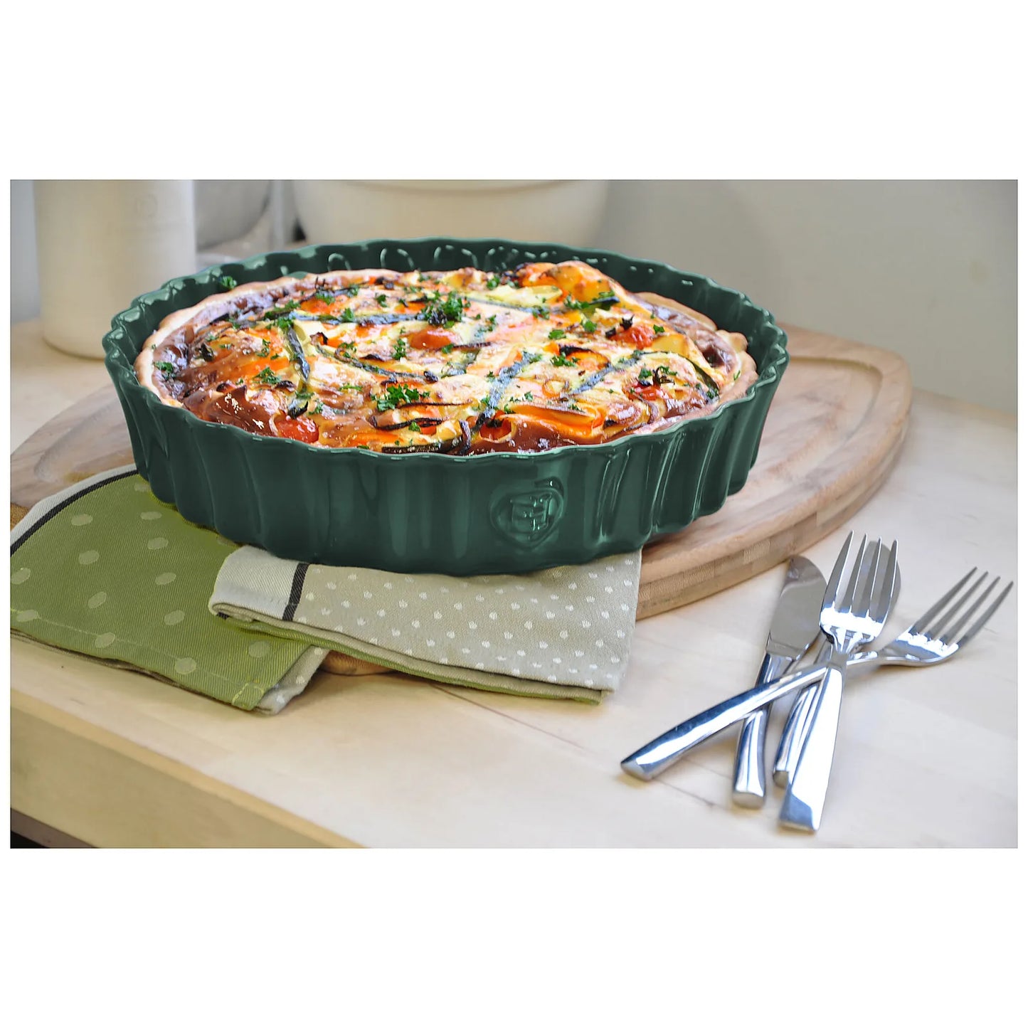 Emile Henry Głębokie naczynie do tarty ⌀28 cm - zdjęcie 29