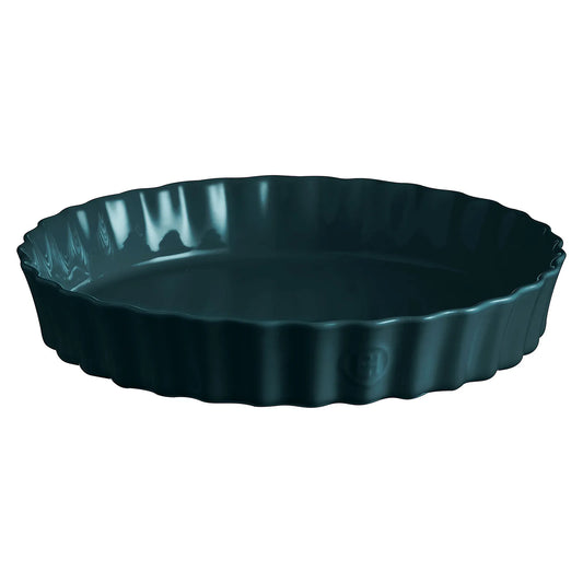 Emile Henry Głębokie naczynie do tarty ⌀32 cm - zdjęcie główne kolor szary