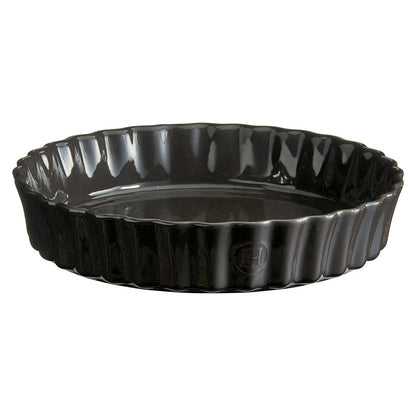 Emile Henry Naczynie do tarty ⌀24 cm - wariant kolor czarny