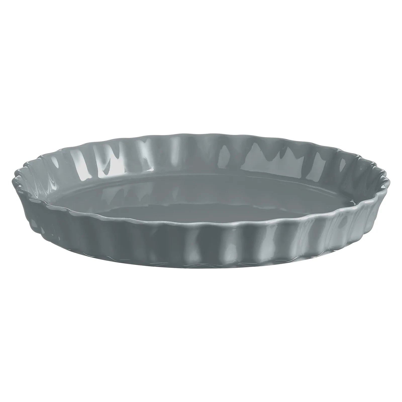 Emile Henry Naczynie do tarty ⌀28 cm - zdjęcie główne kolor szary
