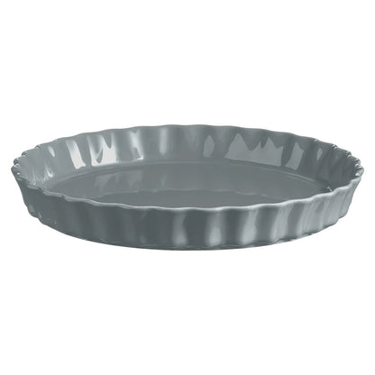 Emile Henry Naczynie do tarty ⌀28 cm - zdjęcie główne kolor szary