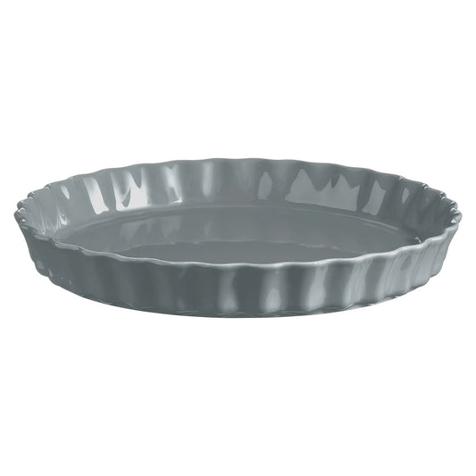 Emile Henry Naczynie do tarty ⌀28 cm - zdjęcie główne kolor szary