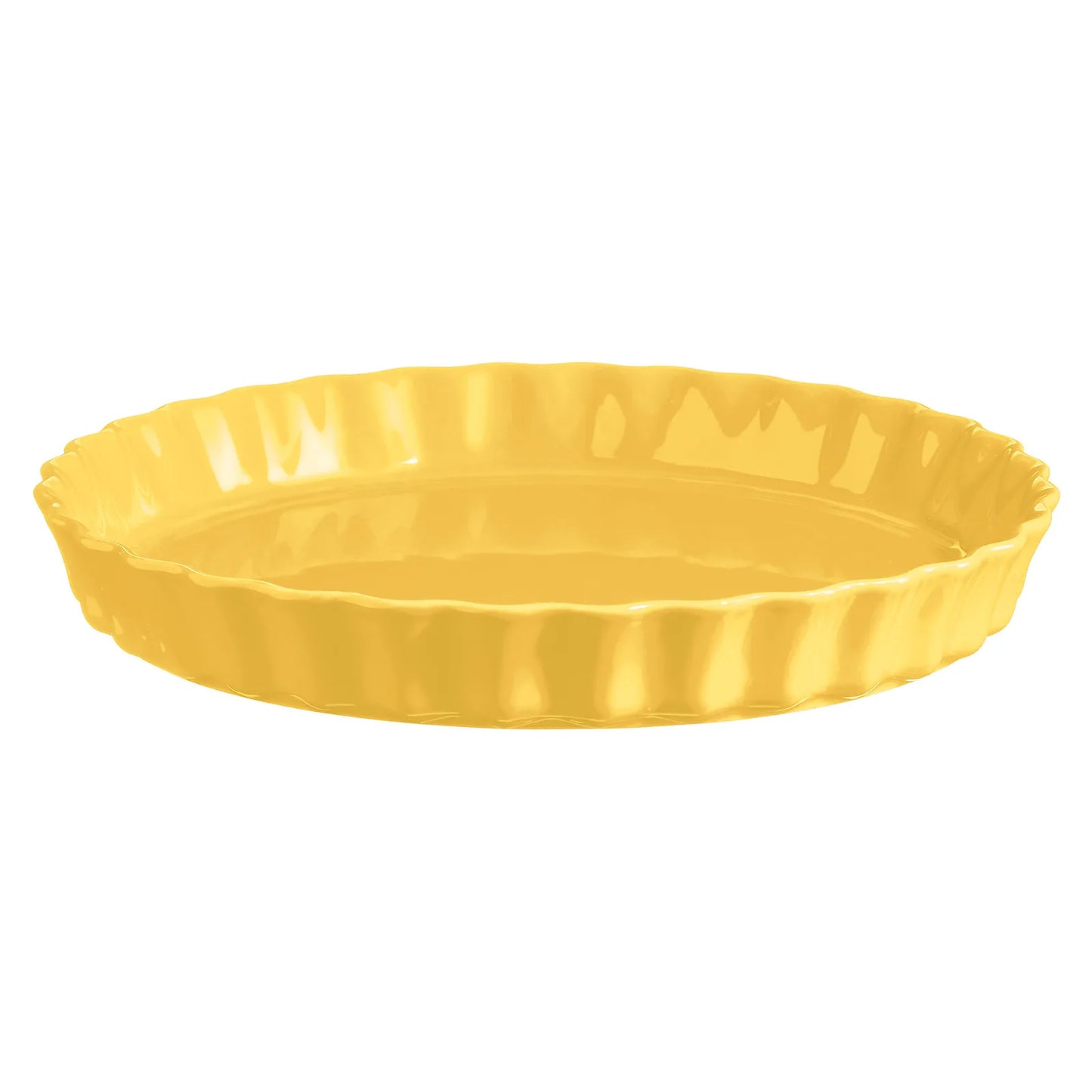 Emile Henry Naczynie do tarty ⌀28 cm - wariant kolor żółty