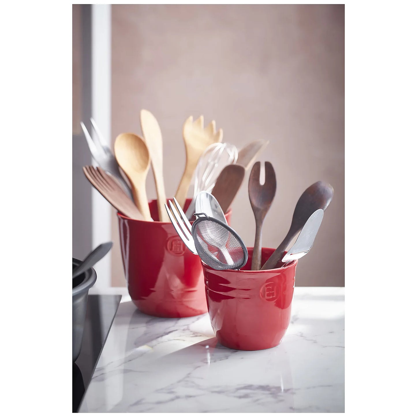 Emile Henry Naczynie na przybory kuchenne wysokość 16 cm - zdjęcie 9