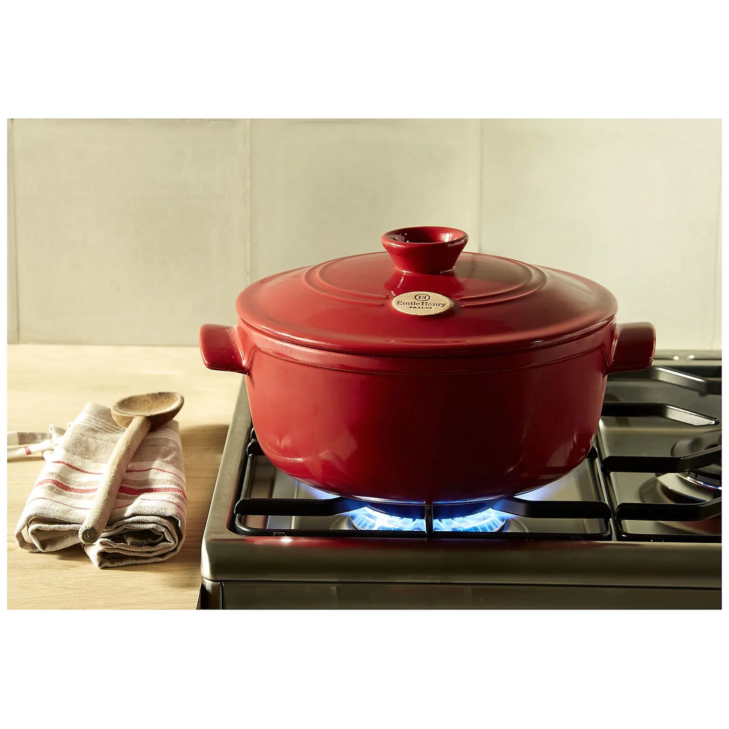 Emile Henry Okrągły garnek ceramiczny 2.5 litra - zdjęcie 6