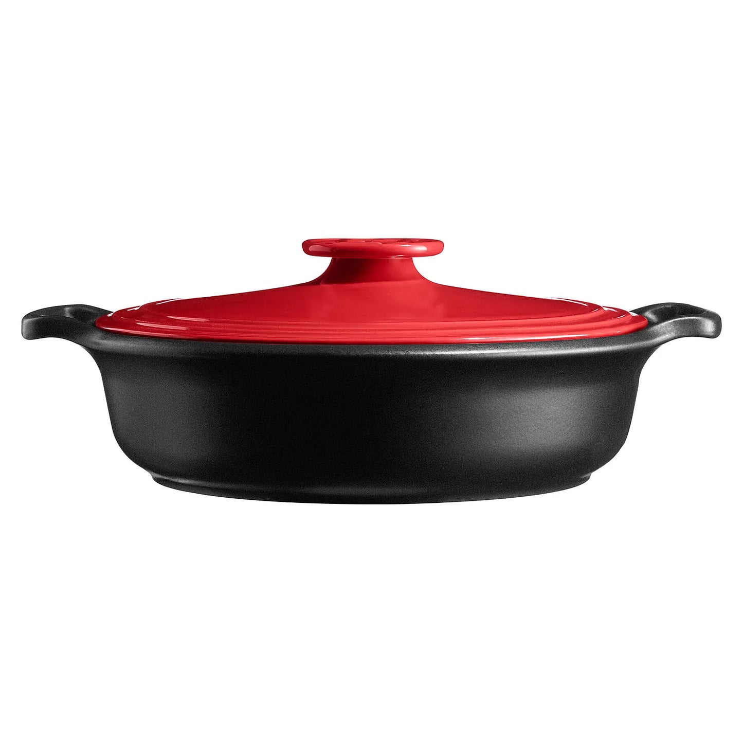 Emile Henry Patelnia ceramiczna SUBLIME+ 4 litry - wariant kolor czerwony