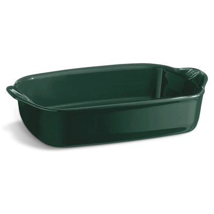 Emile Henry Prostokątne naczynie do zapiekania długość 30 cm - wariant kolor zielony