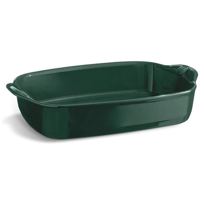 Emile Henry Prostokątne naczynie do zapiekania długość 36.5 cm - wariant kolor zielony
