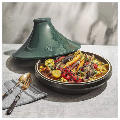 Emile Henry Tagine czerwono czarny do indukcji Delight - zdjęcie 8
