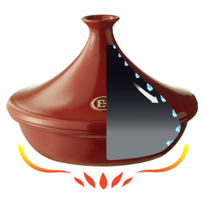 Emile Henry Tagine czerwony - zdjęcie 9