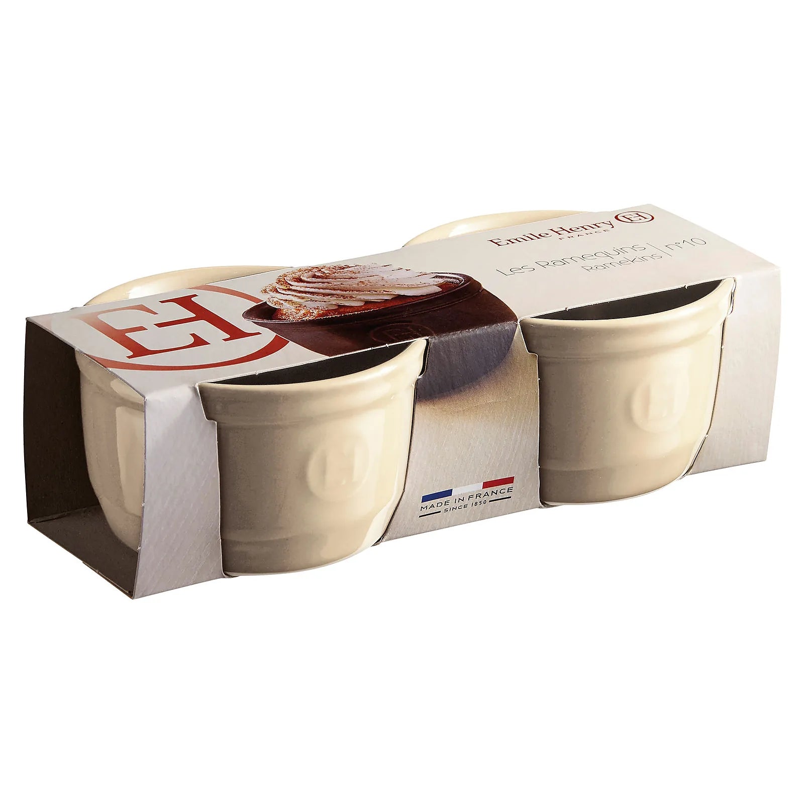 Emile Henry Zestaw 2 miseczek do zapiekania typu ramekin N°10 - zdjęcie 4