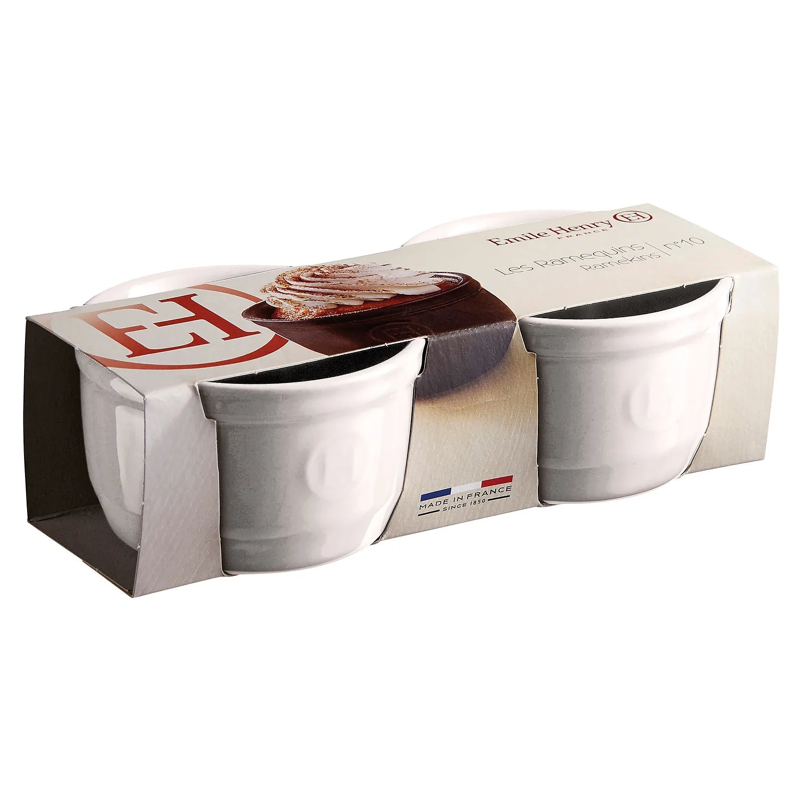 Emile Henry Zestaw 2 miseczek do zapiekania typu ramekin N°10 - zdjęcie 8