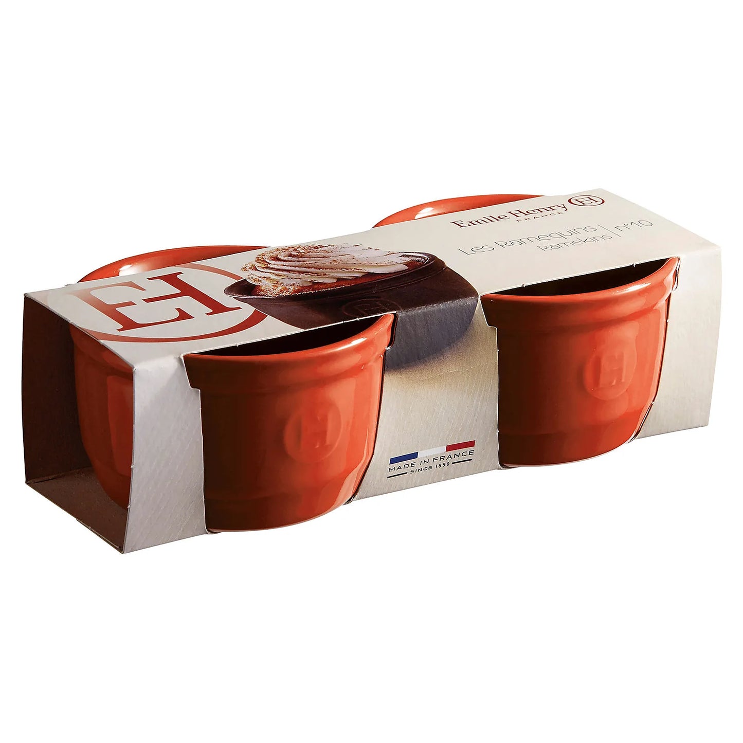 Emile Henry Zestaw 2 miseczek do zapiekania typu ramekin N°10 - zdjęcie 15