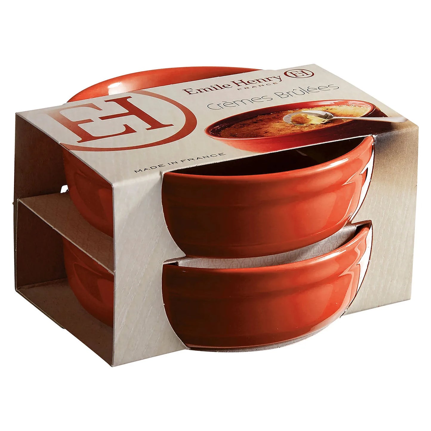 Emile Henry Zestaw dwóch miseczek creme brulee - zdjęcie 8
