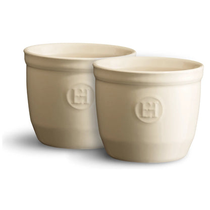 Emile Henry Zestaw dwóch miseczek do zapiekania typu ramekin N°8 - zdjęcie 6