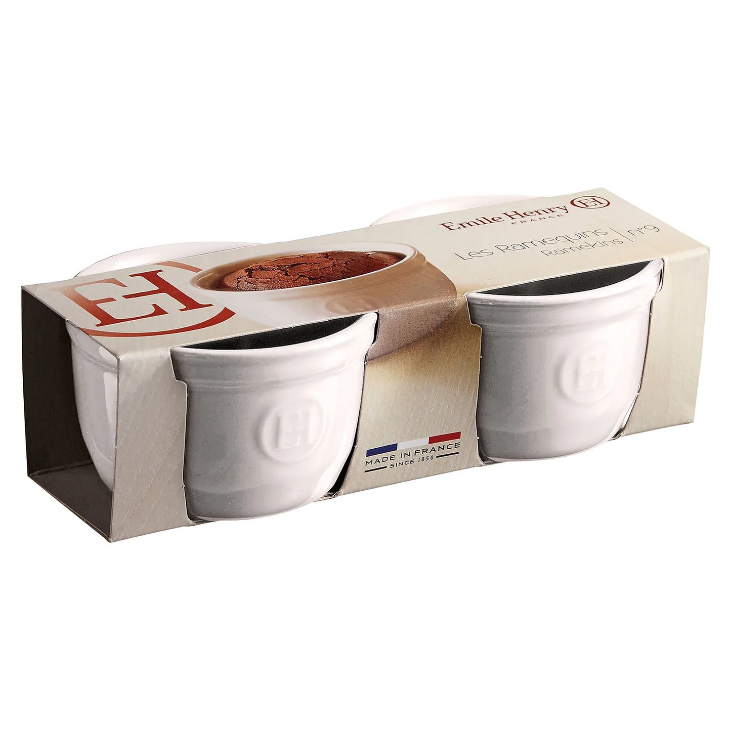 Emile Henry Zestaw dwóch miseczek do zapiekania typu ramekin N°9 - zdjęcie 9