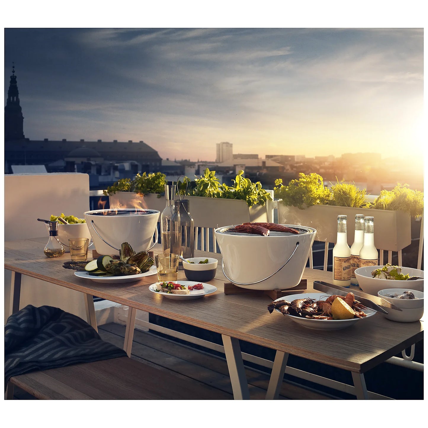 Eva Solo Porcelanowy grill stołowy - zdjęcie 3