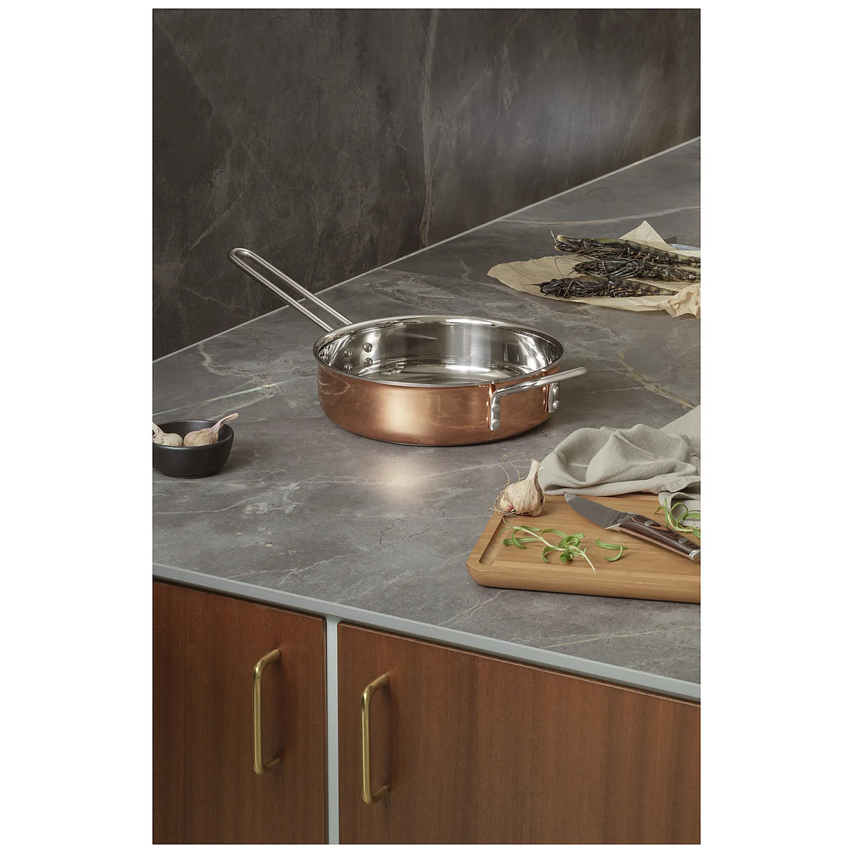 Eva Trio Patelnia sauté Copper - zdjęcie 4