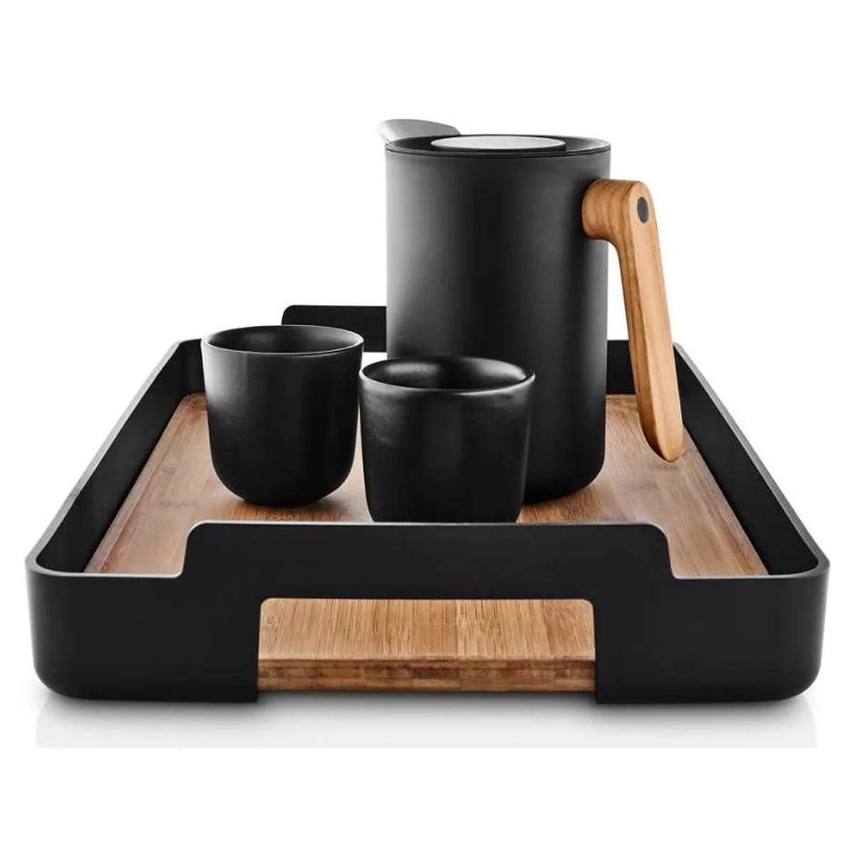 Eva Trio Prostokątna taca do serwowania Nordic Kitchen - wariant kolor czarny - zdjęcie 5