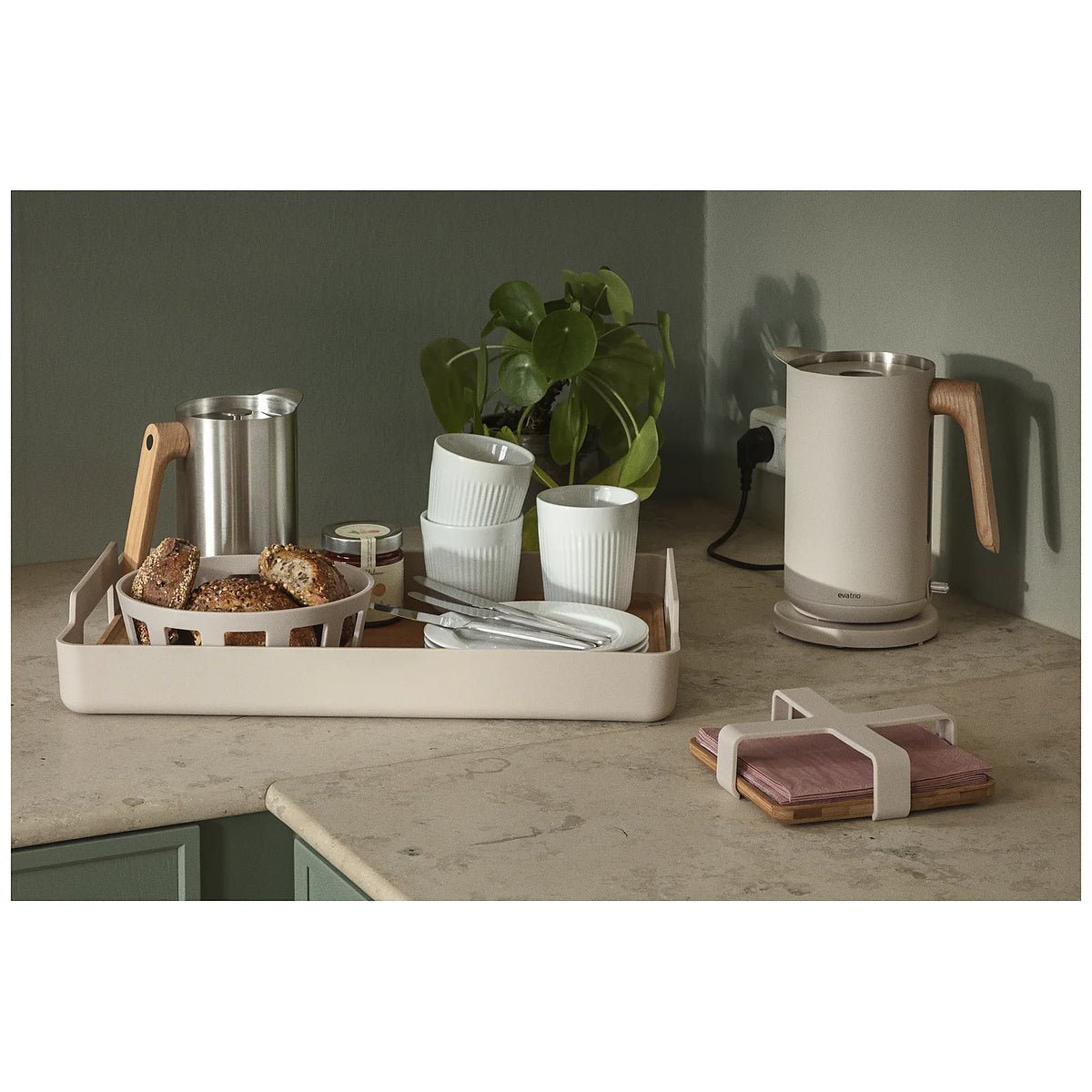 Eva Trio Serwetnik Nordic Kitchen - wariant kolor piaskowy - zdjęcie 4