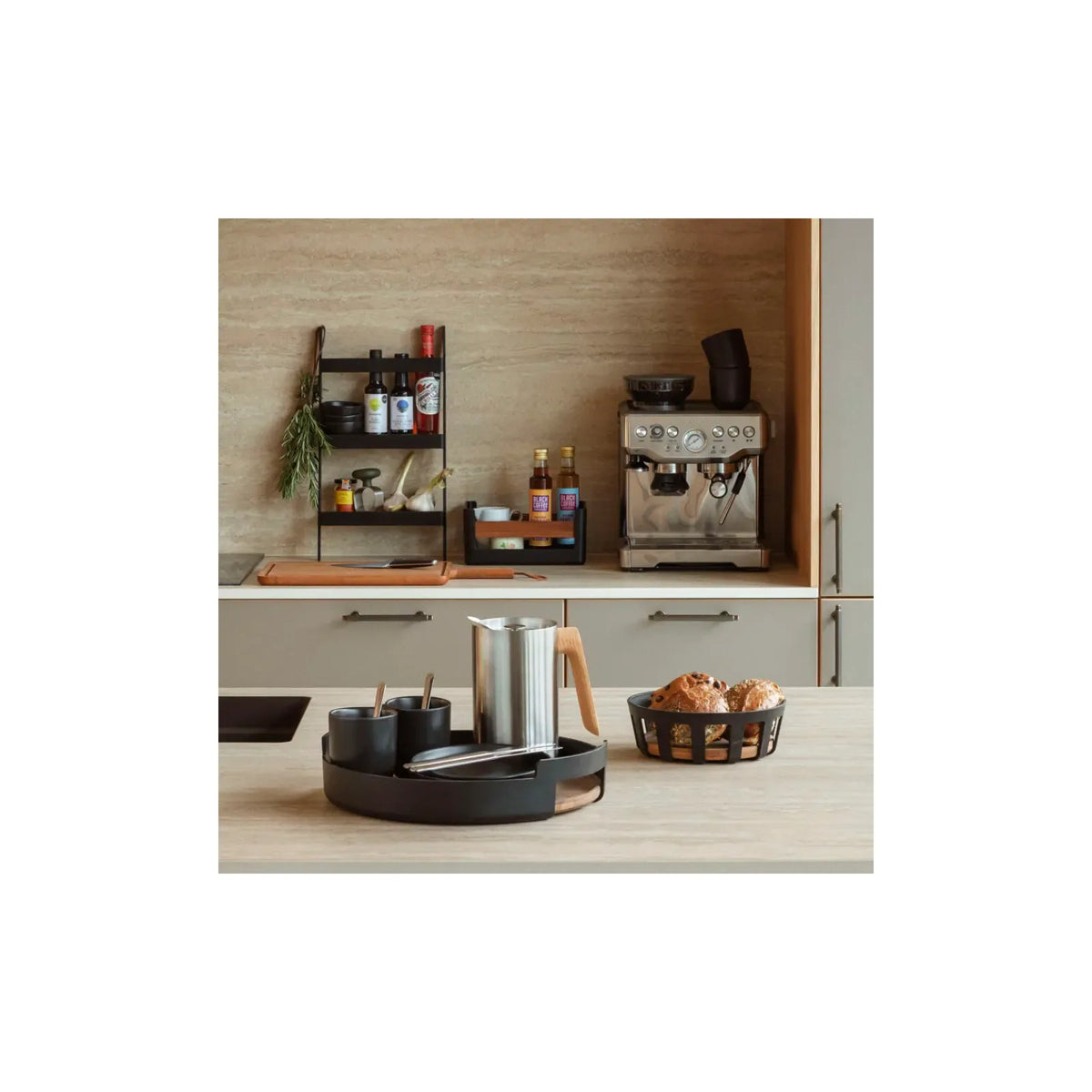 Eva Trio Taca do serwowania Nordic Kitchen - wariant kolor czarny