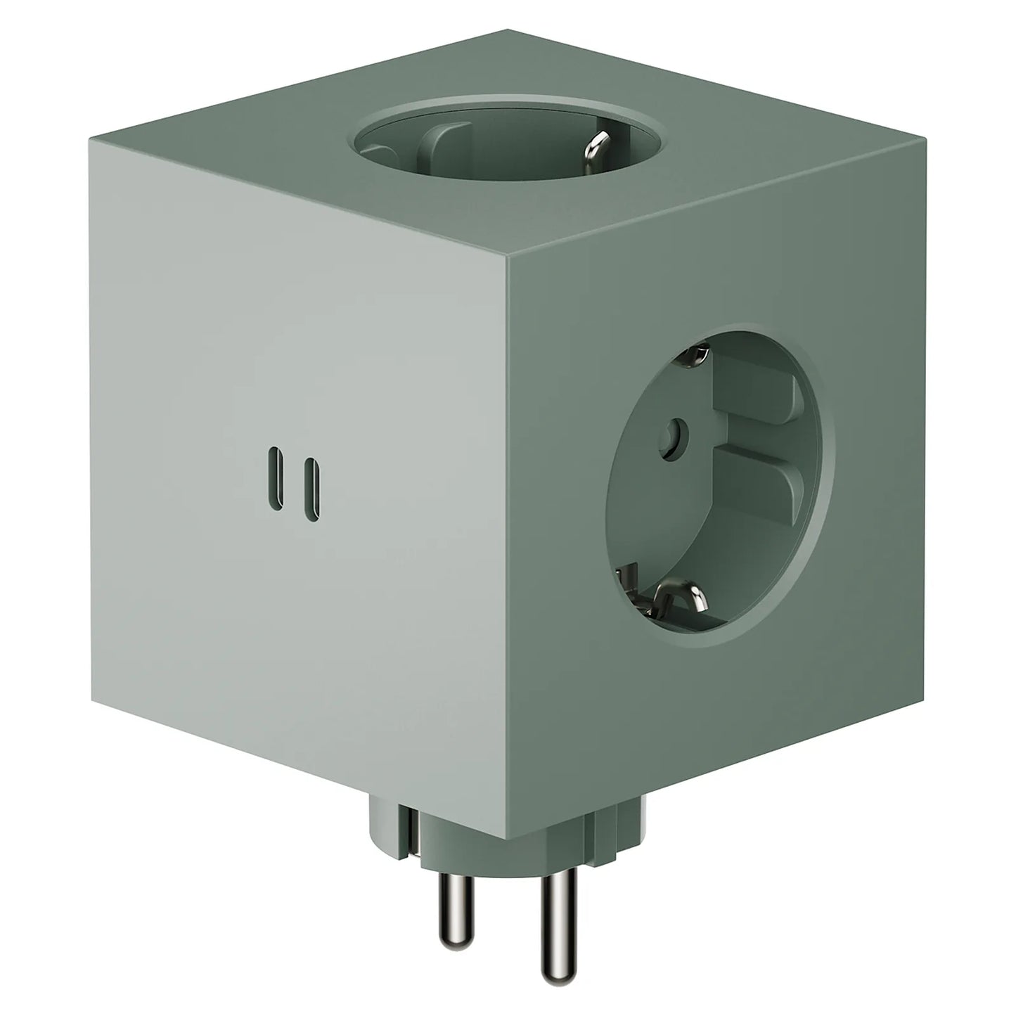 Avolt Hub zasilający Square 2 - wariant kolor zielony