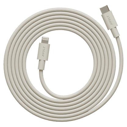 Avolt Kabel ładujący Lightning - wariant kolor beżowy