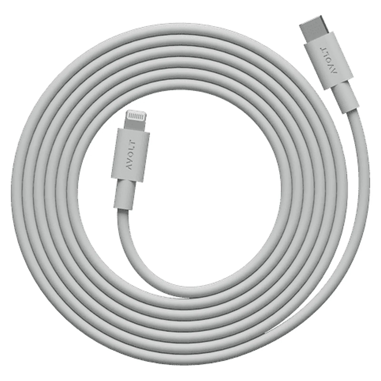 Avolt Kabel ładujący Lightning - zdjęcie główne kolor szary
