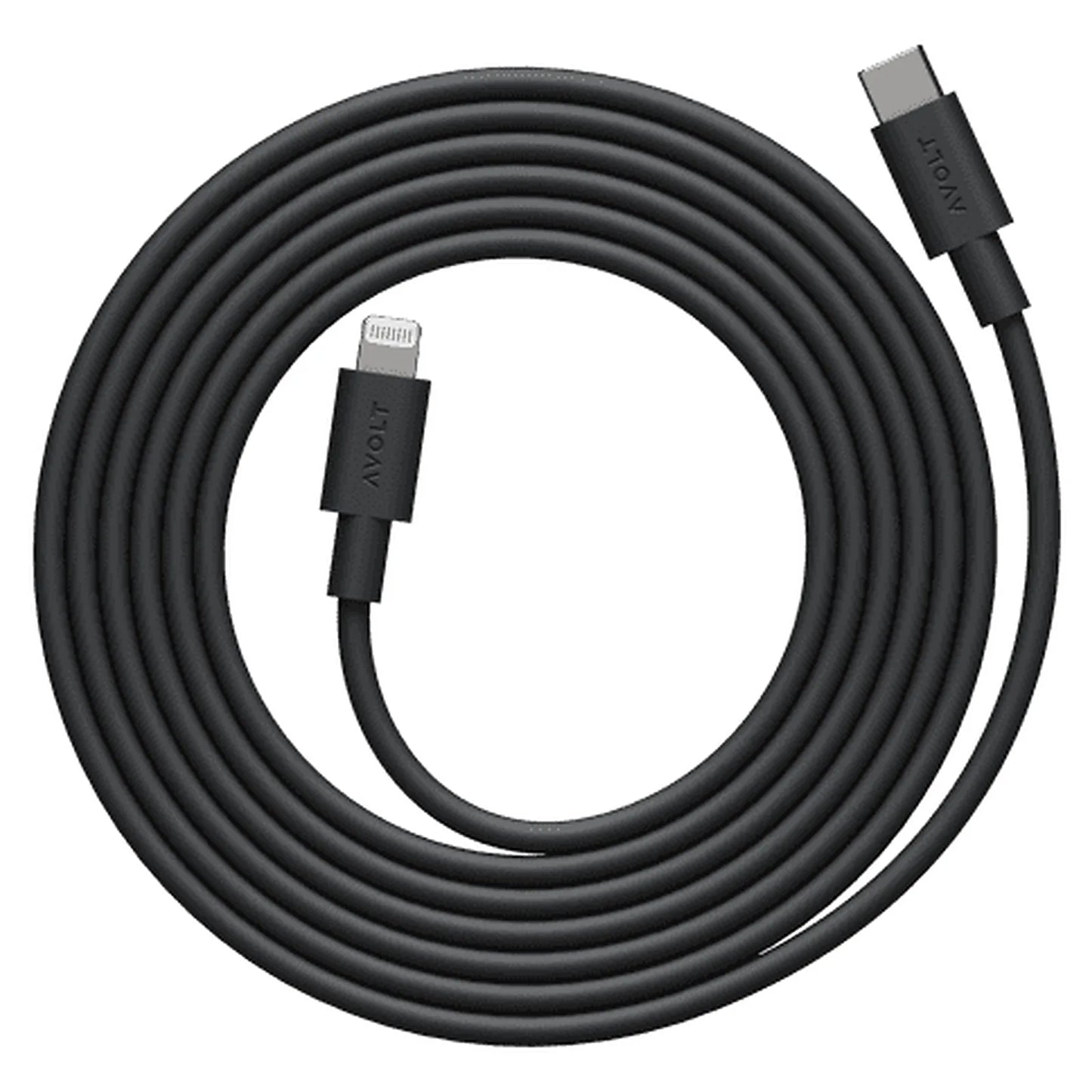 Avolt Kabel ładujący Lightning - wariant kolor czarny