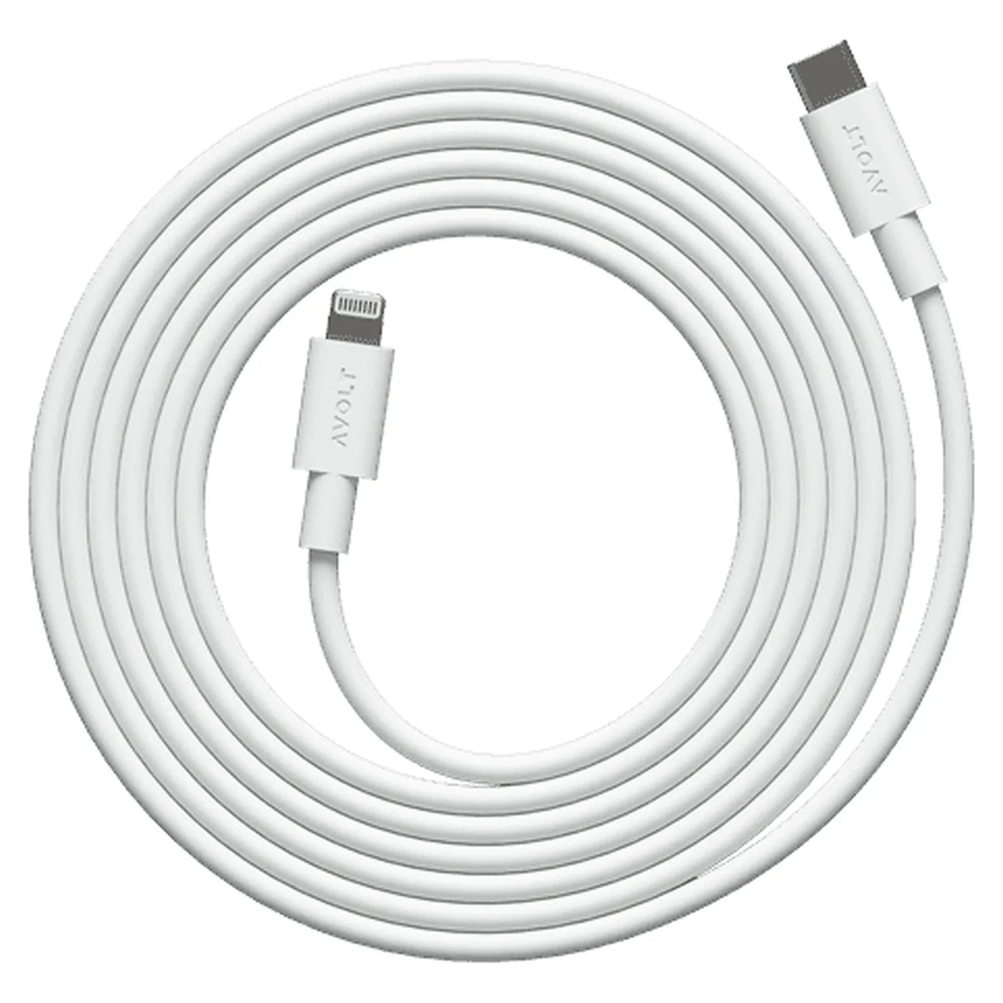 Avolt Kabel ładujący Lightning - wariant kolor biały