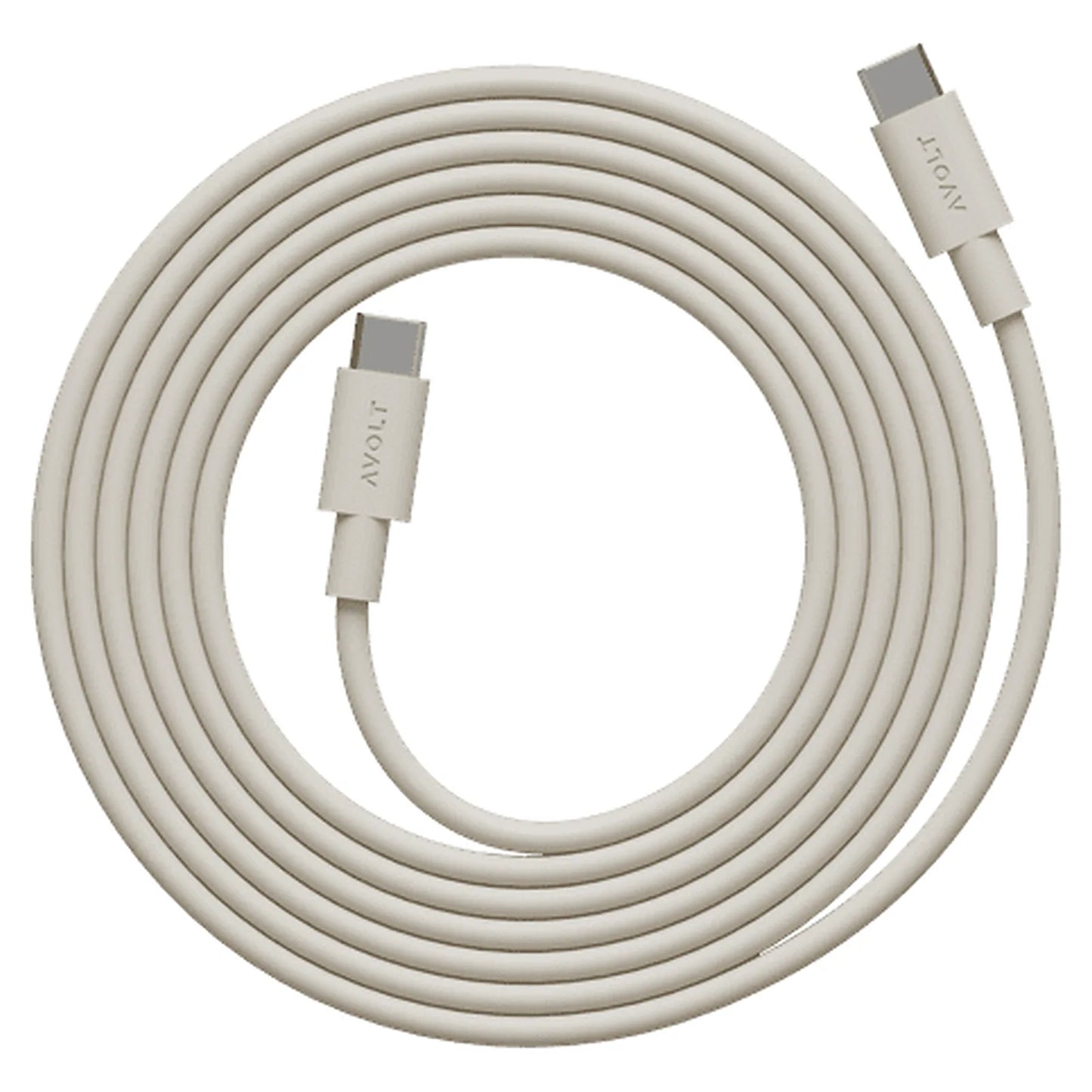 Avolt Kabel ładujący Usb C - wariant kolor beżowy