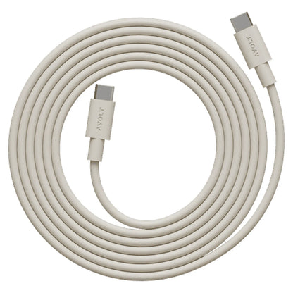 Avolt Kabel ładujący Usb C - wariant kolor beżowy